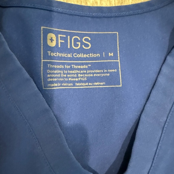 Figs electric blue scrub set - Picture 3 of 3